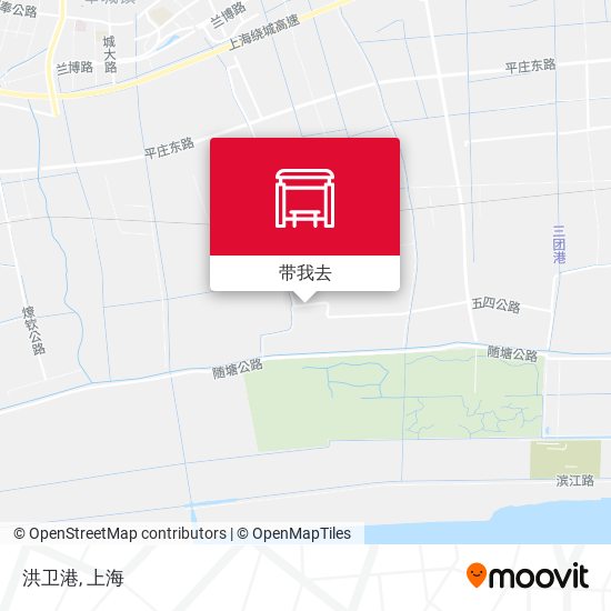 洪卫港地图