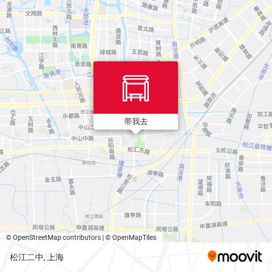 松江二中地图