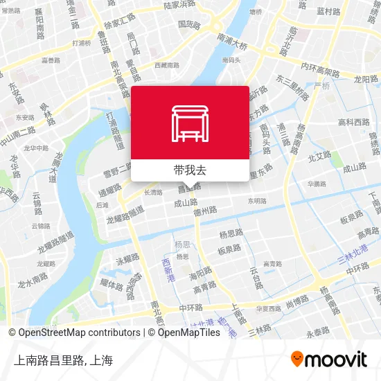 上南路昌里路地图