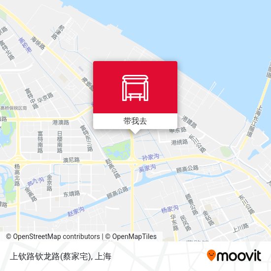 上钦路钦龙路(蔡家宅)地图