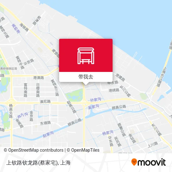 上钦路钦龙路(蔡家宅)地图