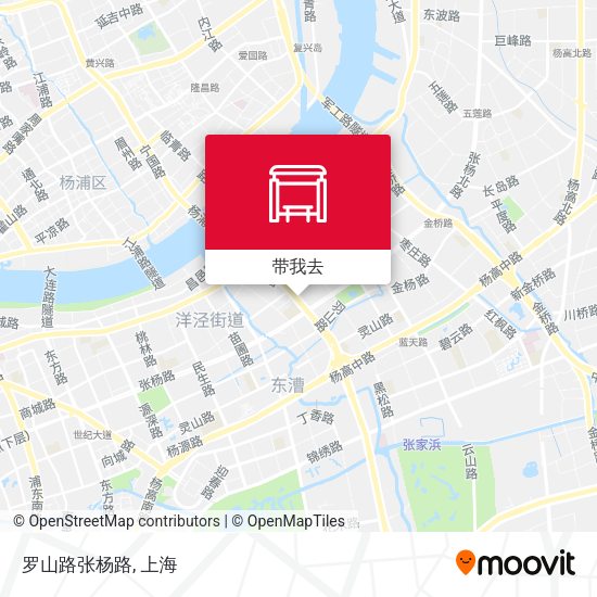 罗山路张杨路地图