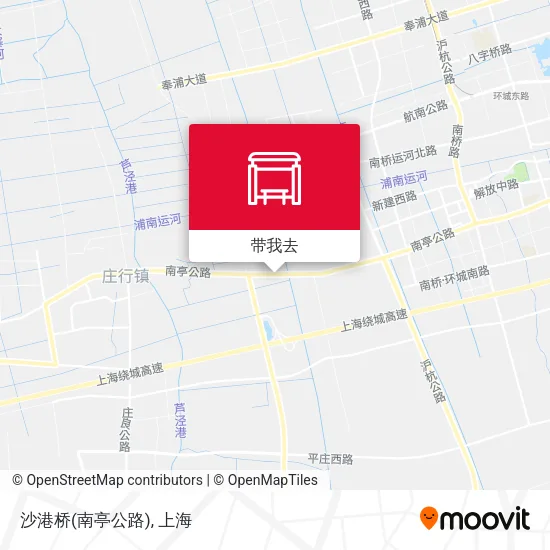 沙港桥(南亭公路)地图