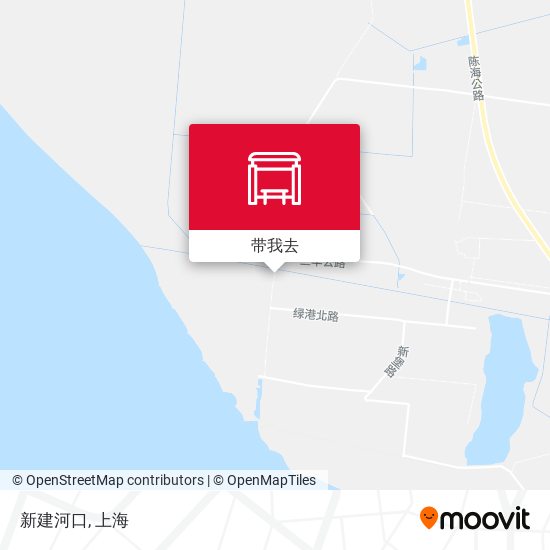 新建河口地图