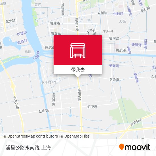 浦星公路永南路地图