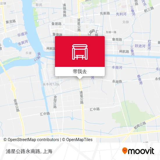 浦星公路永南路地图