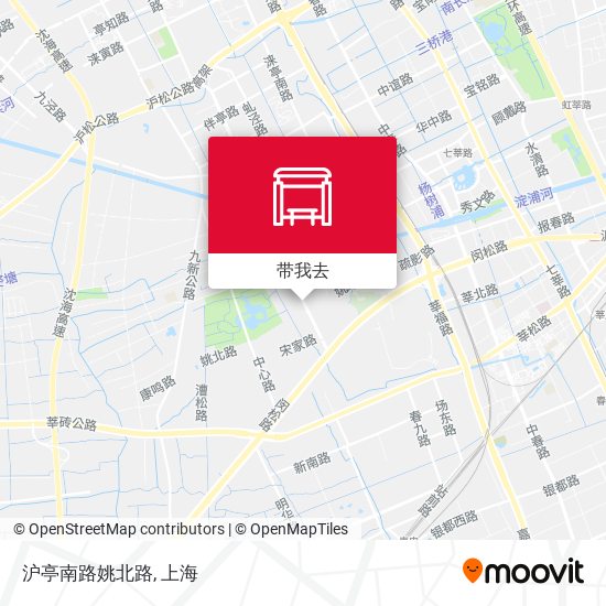 沪亭南路姚北路地图