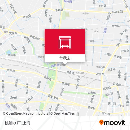 桃浦水厂地图