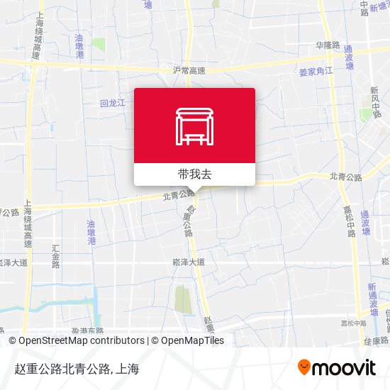 赵重公路北青公路地图