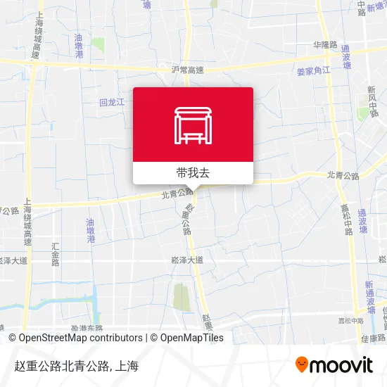 赵重公路北青公路地图