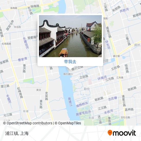 浦江镇地图