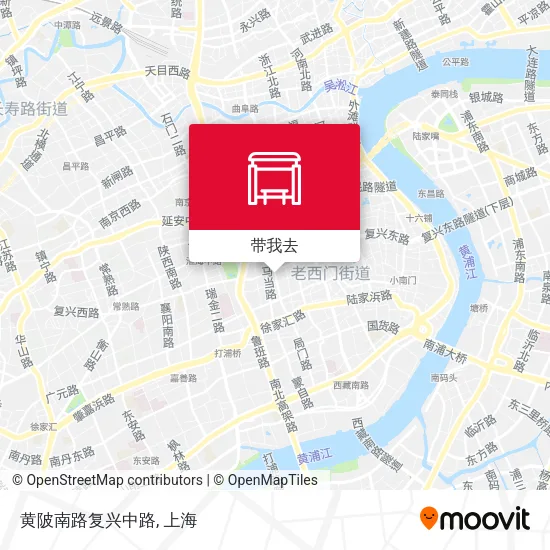 黄陂南路复兴中路地图