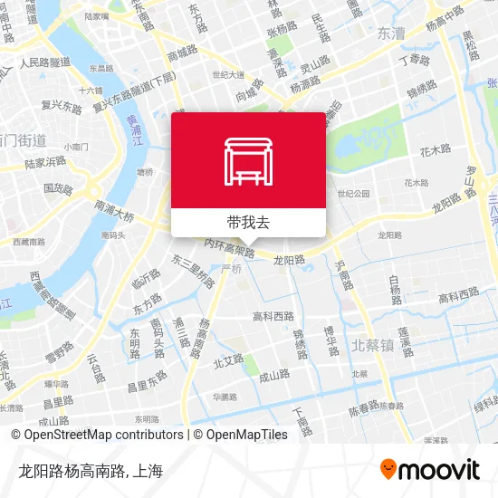龙阳路杨高南路地图