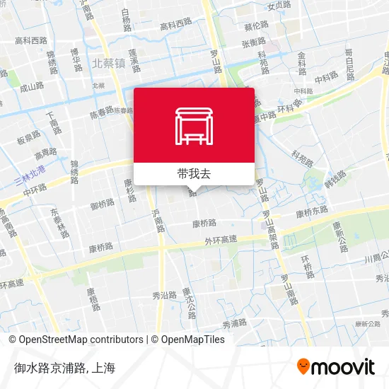 御水路京浦路地图