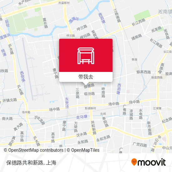保德路共和新路地图