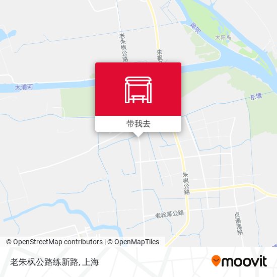 老朱枫公路练新路地图