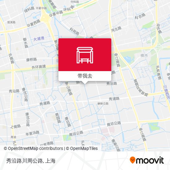 秀沿路川周公路地图