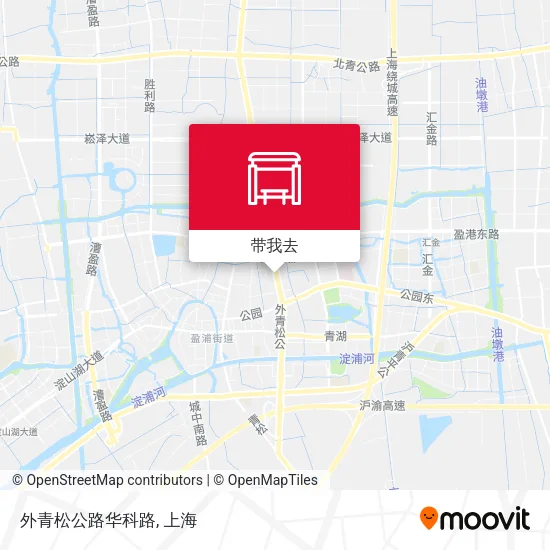 外青松公路华科路地图