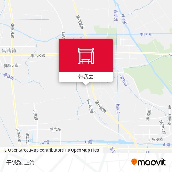 干钱路地图