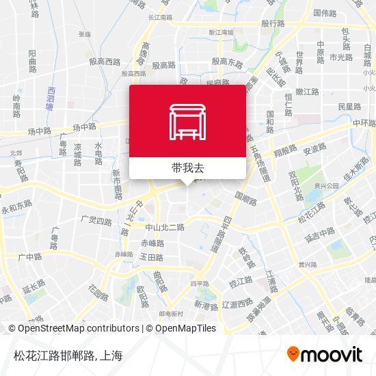 松花江路邯郸路地图