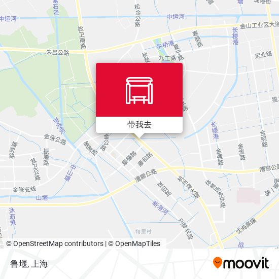 鲁堰地图