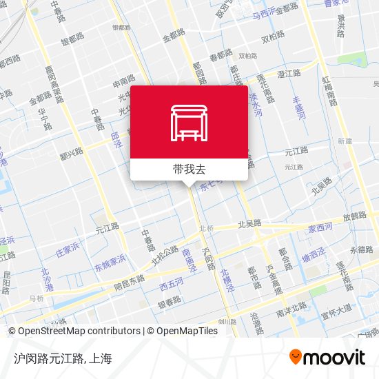 沪闵路元江路地图