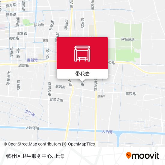 镇社区卫生服务中心地图