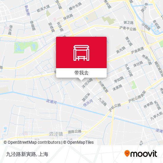 九泾路新寅路地图
