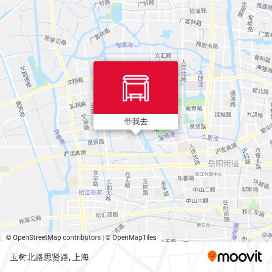 玉树北路思贤路地图