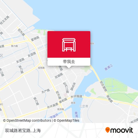 双城路淞宝路地图