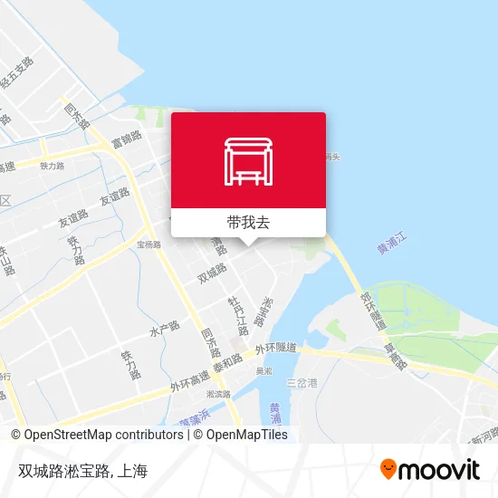 双城路淞宝路地图