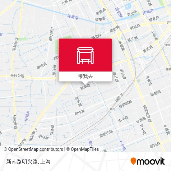 新南路明兴路地图