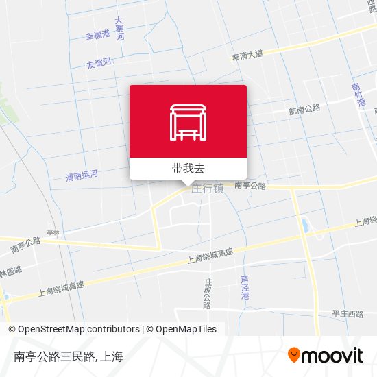 南亭公路三民路地图