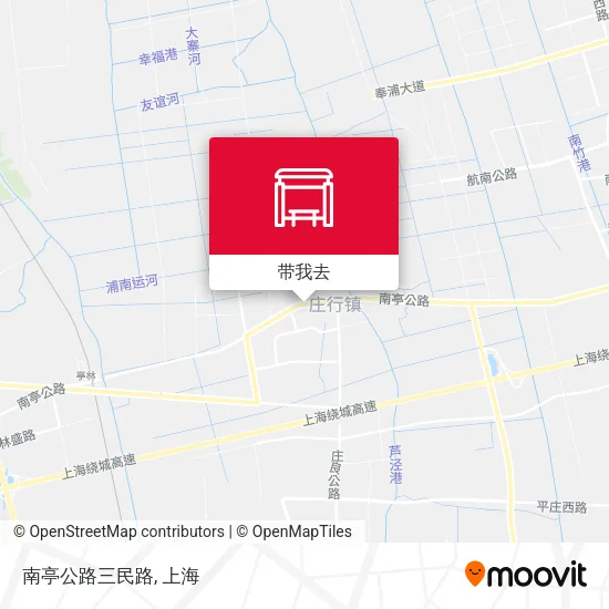 南亭公路三民路地图