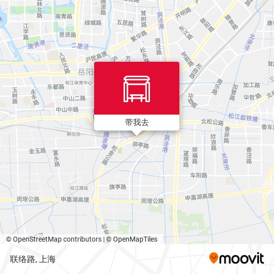 联络路地图