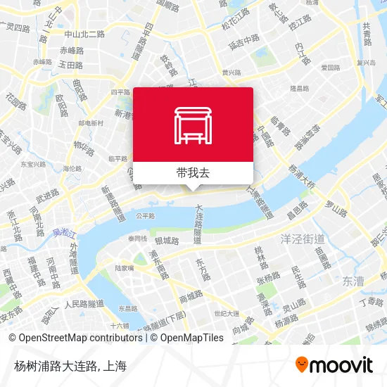 杨树浦路大连路地图