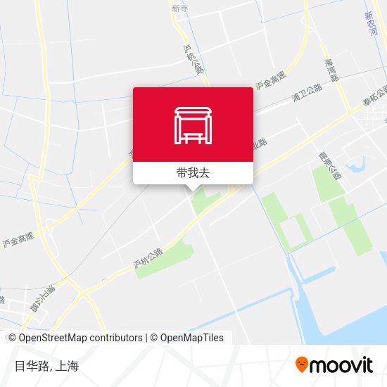 目华路地图