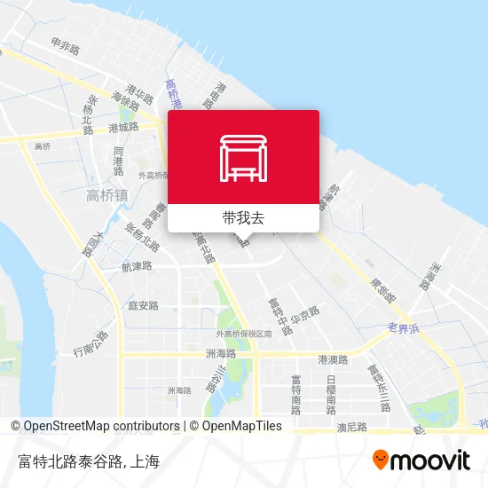 富特北路泰谷路地图