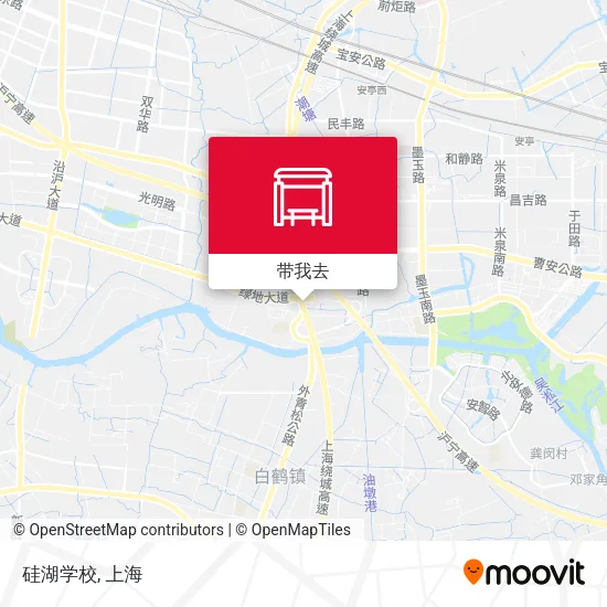 硅湖学校地图