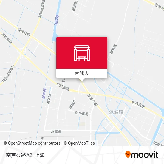 南芦公路A2地图