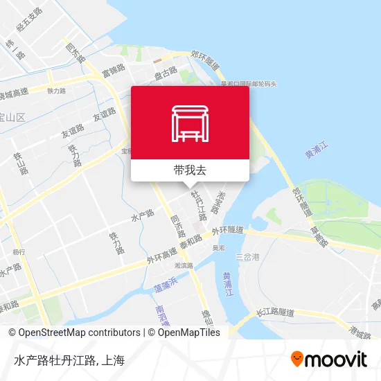 水产路牡丹江路地图