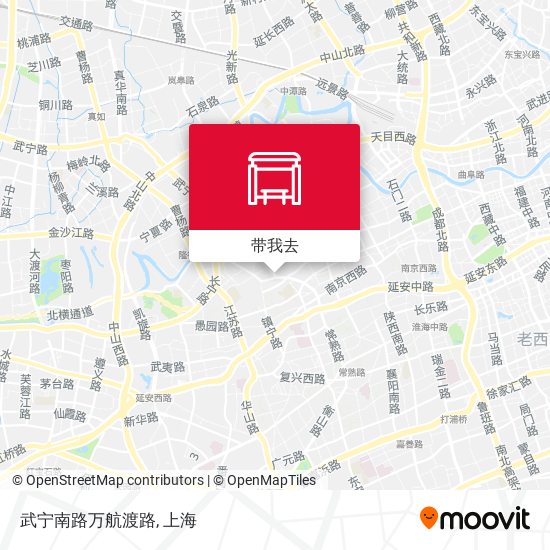 武宁南路万航渡路地图