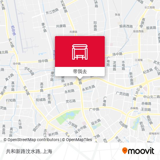 共和新路汶水路地图