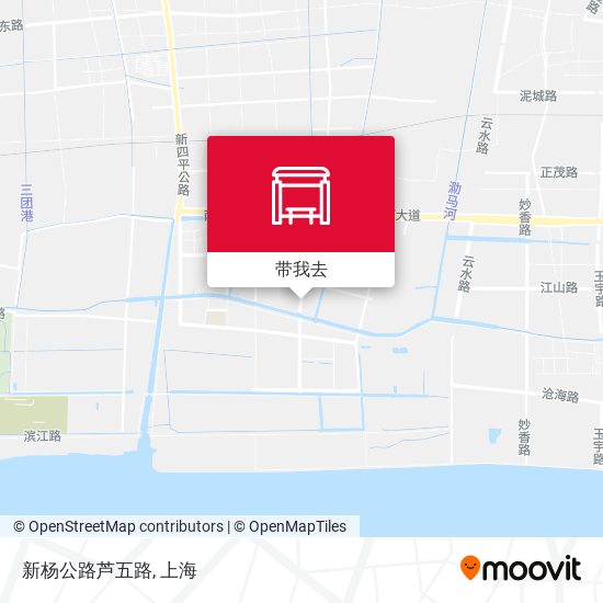 新杨公路芦五路地图