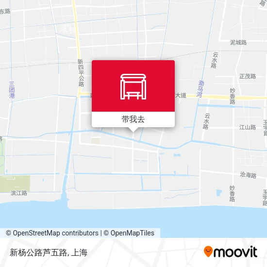 新杨公路芦五路地图