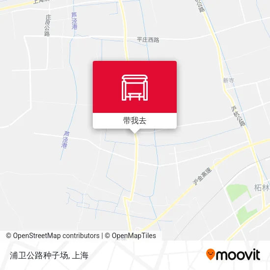 浦卫公路种子场地图