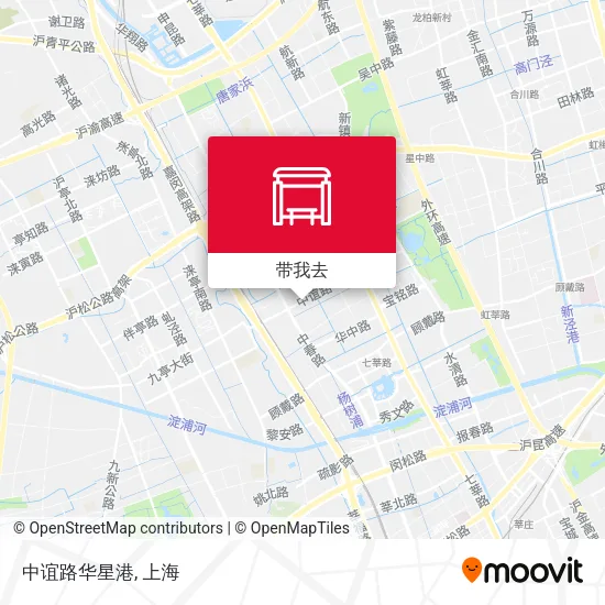 中谊路华星港地图