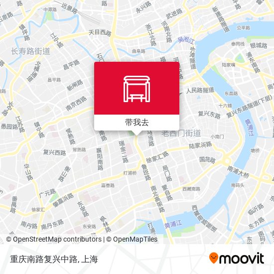 重庆南路复兴中路地图
