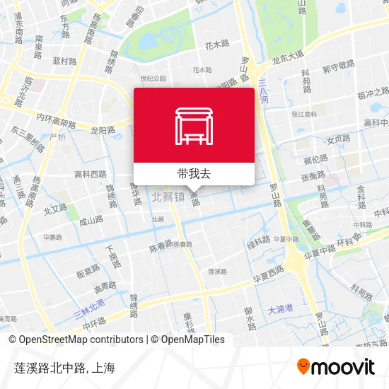 莲溪路北中路地图