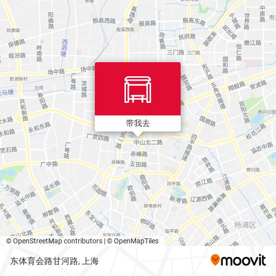 东体育会路甘河路地图